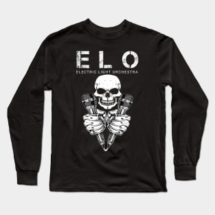 Elo - vintage skull Long Sleeve T-Shirt